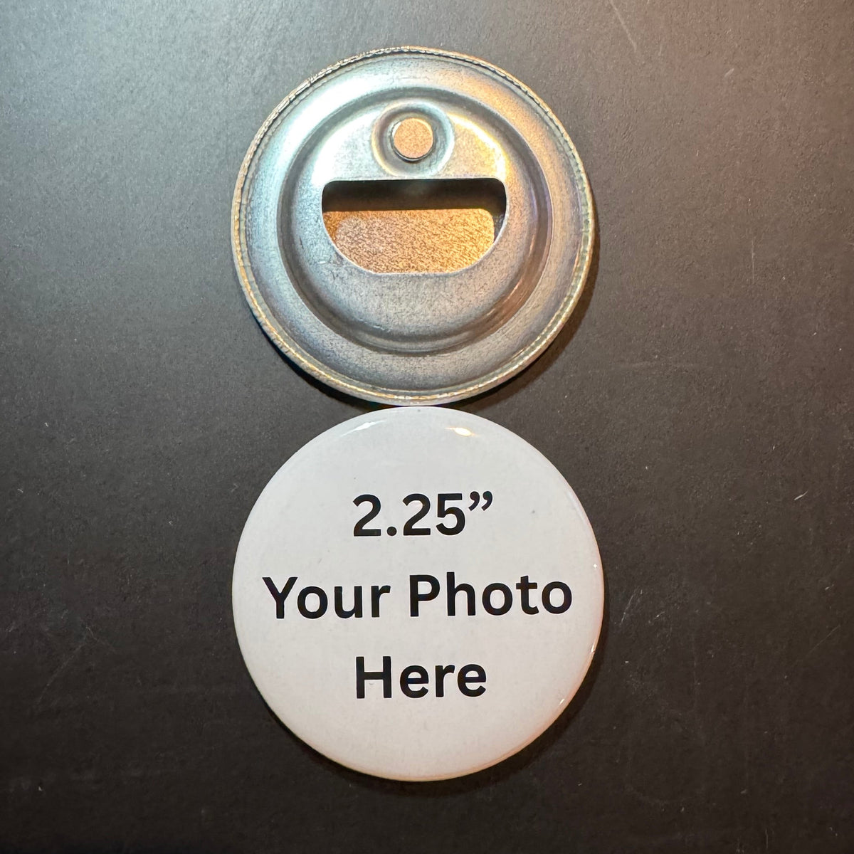 2.25" Round Magnet Bottle Opener